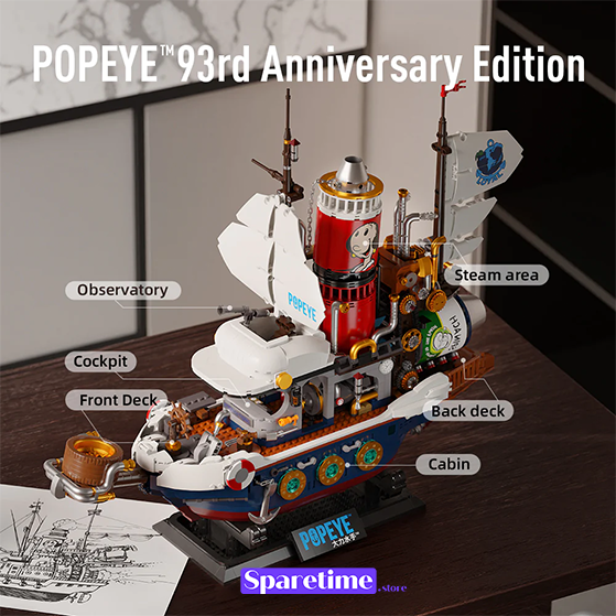 POPEYE Treasure Hunt Steamship