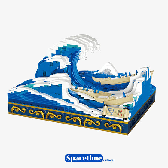 UKIYO-E - Kanagawa Surfing