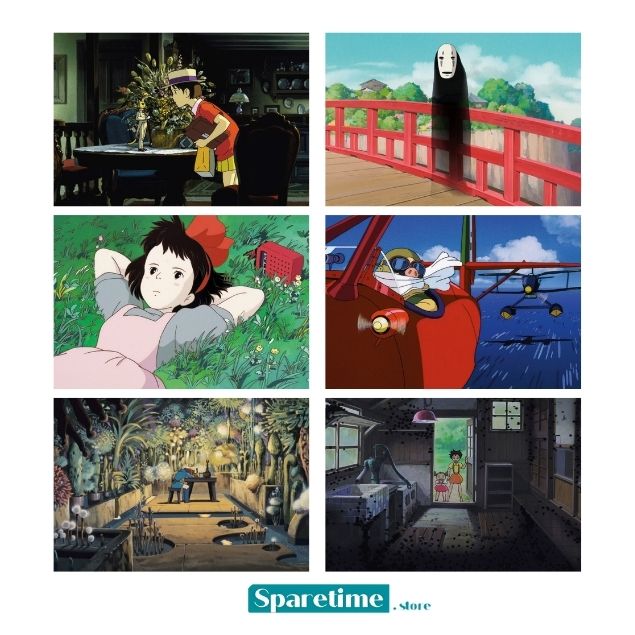 Studio Ghibli: 100 Postcards, Volume 2: Final Frames from the Feature Films (1984–2023)