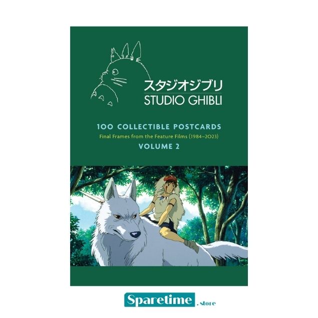 Studio Ghibli: 100 Postcards, Volume 2: Final Frames from the Feature Films (1984–2023)