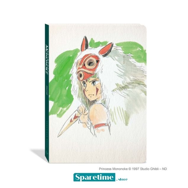 Studio Ghibli Princess Mononoke Painted Journal
