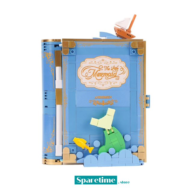 Wekki Little Mermaid Fairy Tale Book Building Blocks