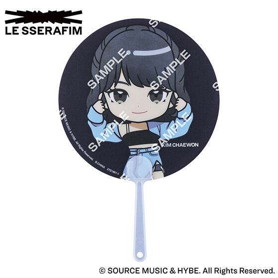 LE SSERAFIM CLEAR FAN COLLECTION