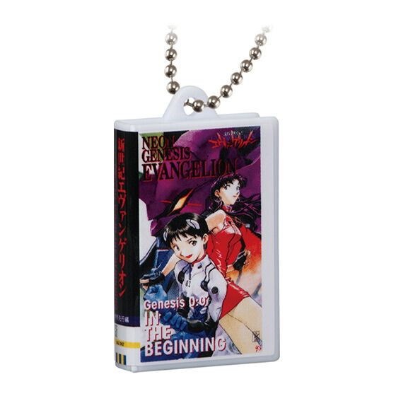 NEON GENESIS EVANGELION VIDEOTAPE MINIATURE CHARM COLLECTION