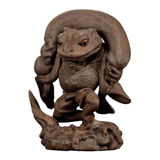 ART IN GASHAPON STATUE OF THE WIND & THUNDER GODS FROG