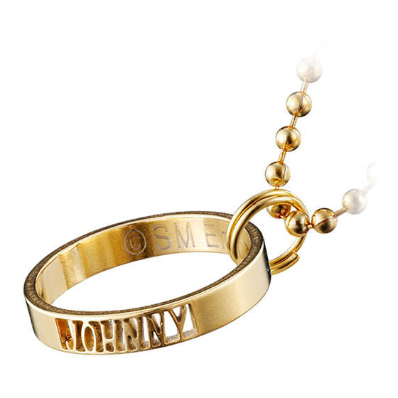 NCT127 NAME RING CHARM