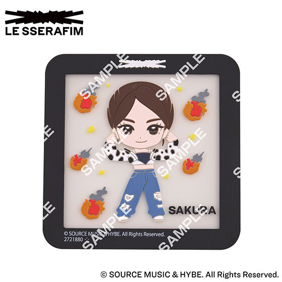 LE SSERAFIM CLEAR CHARACTER COLLECTION