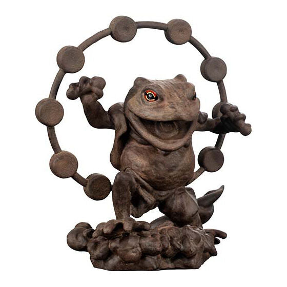 ART IN GASHAPON STATUE OF THE WIND & THUNDER GODS FROG