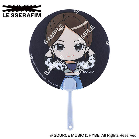 LE SSERAFIM CLEAR FAN COLLECTION