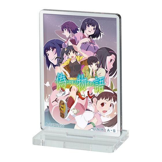 MONOGATARI SERIES POSTER ACRYLIC STAND