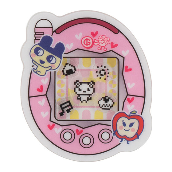 TAMAGOTCHI SHAKING ACRYLIC CLIP