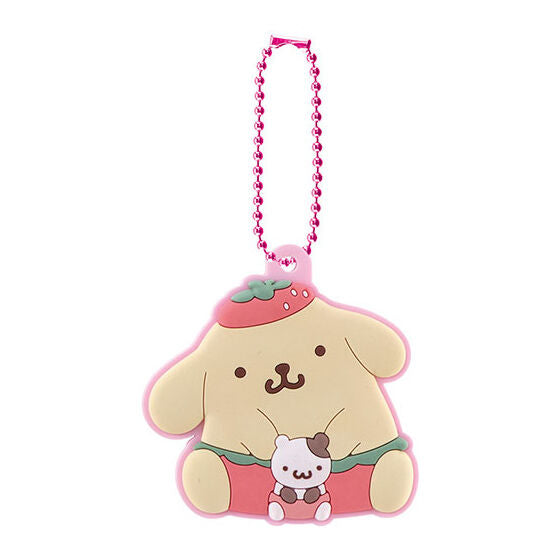 SANRIO CHARACTERS STRAWBERRY FRIENDS CAPSULE RUBBER MASCOT