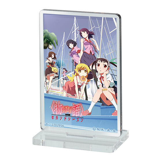 MONOGATARI SERIES POSTER ACRYLIC STAND