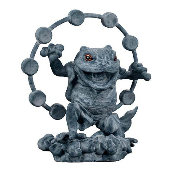 ART IN GASHAPON STATUE OF THE WIND & THUNDER GODS FROG