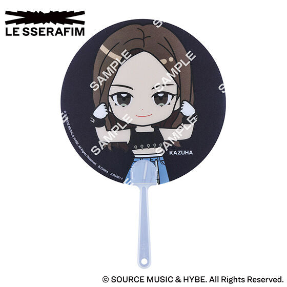 LE SSERAFIM CLEAR FAN COLLECTION