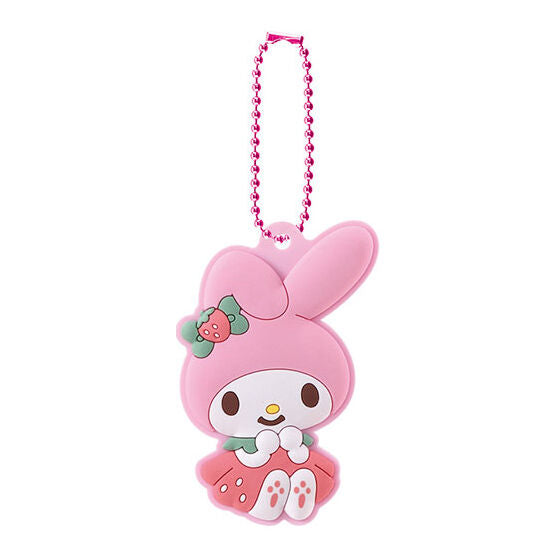 SANRIO CHARACTERS STRAWBERRY FRIENDS CAPSULE RUBBER MASCOT