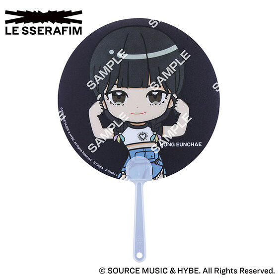 LE SSERAFIM CLEAR FAN COLLECTION