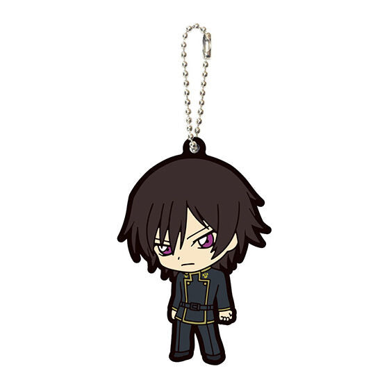 CODE GEASS ROZE OF THE RECAPTURE & CODE GEASS LELOUCH OF THE REBELLION CAPSULE RUBBER MASCOT