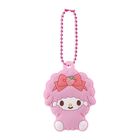 SANRIO CHARACTERS STRAWBERRY FRIENDS CAPSULE RUBBER MASCOT