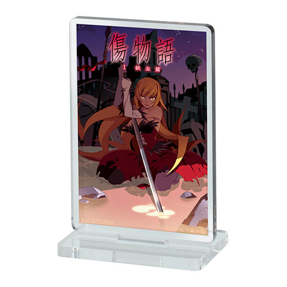 MONOGATARI SERIES POSTER ACRYLIC STAND