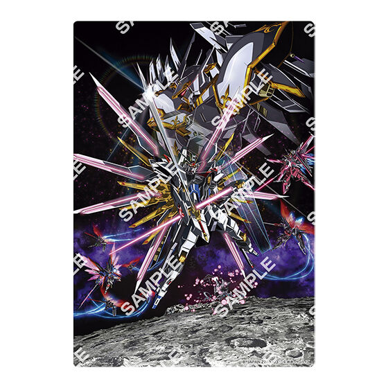 MOBILE SUIT GUNDAM SEED FREEDOM CLEAR VISUAL POSTER 2