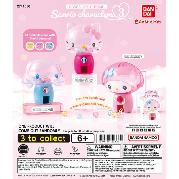 SANRIO CHARACTERS GASHAPON AT HOME 3