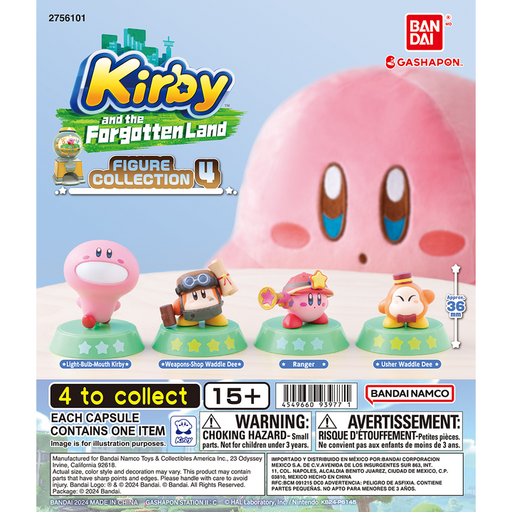 KIRBY AND THE FORGOTTEN LAND FIGURE COLLECTION 4