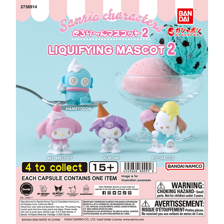 SANRIO CHARACTERS LIQUIFYING MASCOT 2