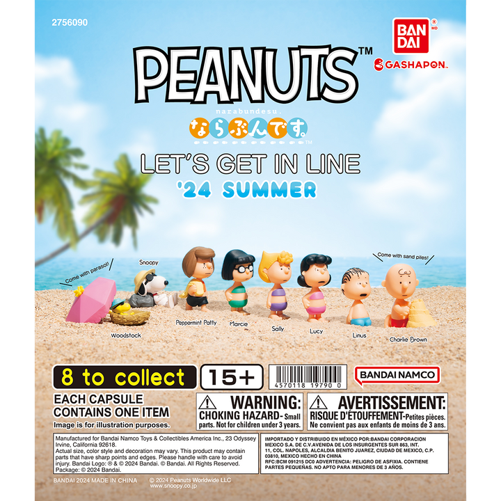 PEANUTS LET'S GET IN LINE '24 SUMMER