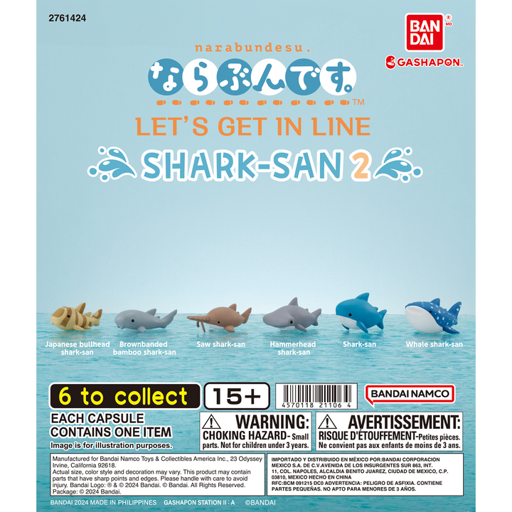 LET'S GET IN LINE SHARK-SAN 2