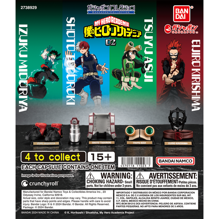 MY HERO ACADEMIA GASHAPON! COLLECTION 02