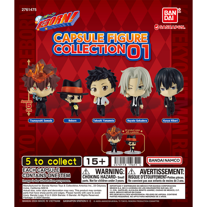 KATEKYO HITMAN REBORN! CAPSULE FIGURE COLLECTION 01