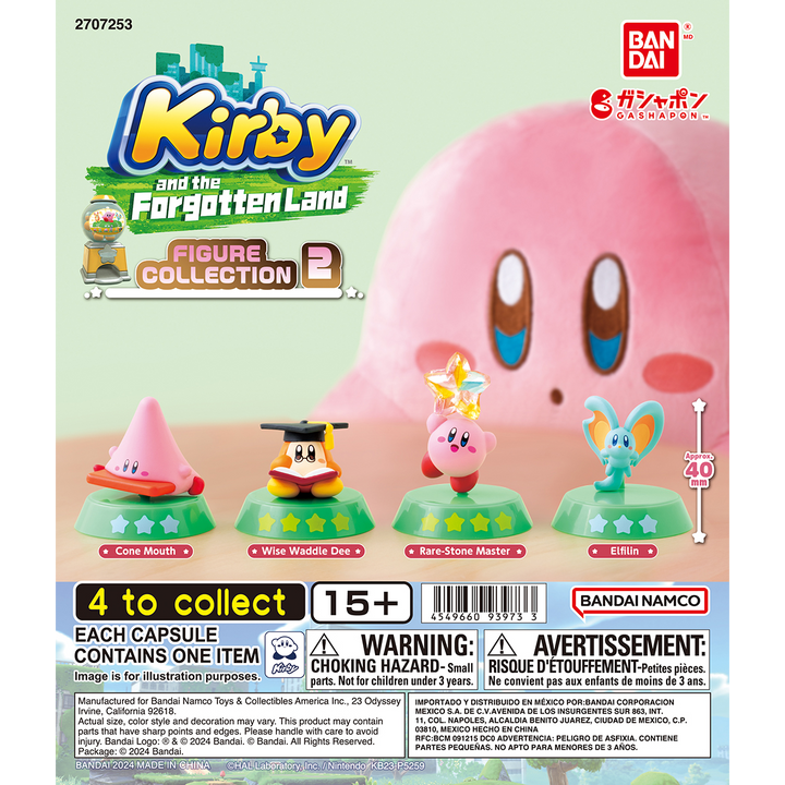 KIRBY AND THE FORGOTTEN LAND FIGURE COLLECTION 2