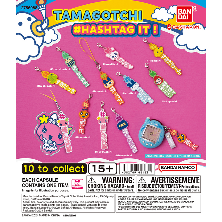 TAMAGOTCHI HASHTAG IT!