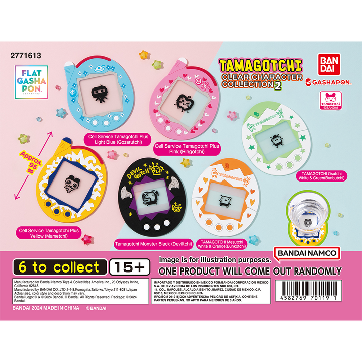 TAMAGOTCHI CLEAR CHARACTER COLLECTION 2