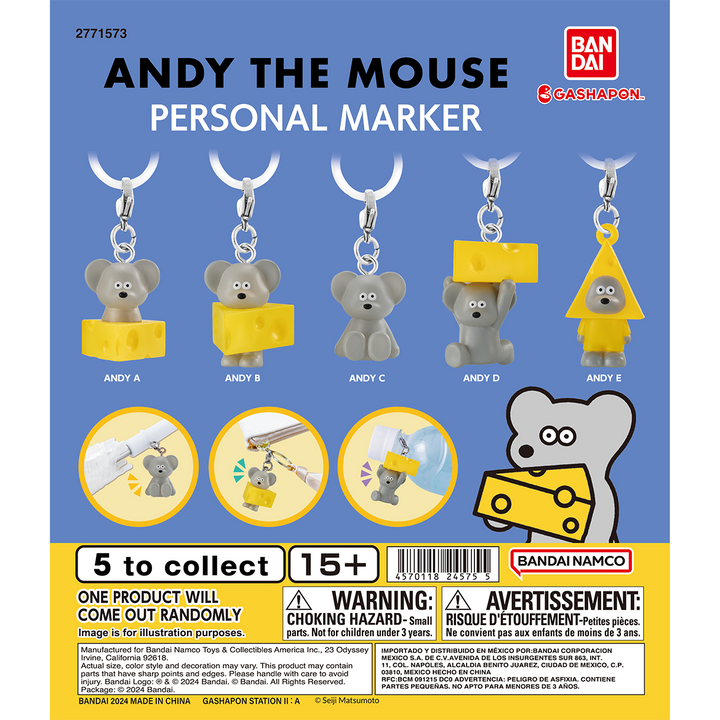 ANDY THE MOUSE PERSONAL MARKER