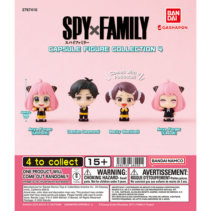 SPY×FAMILY CAPSULE FIGURE COLLECTION 4