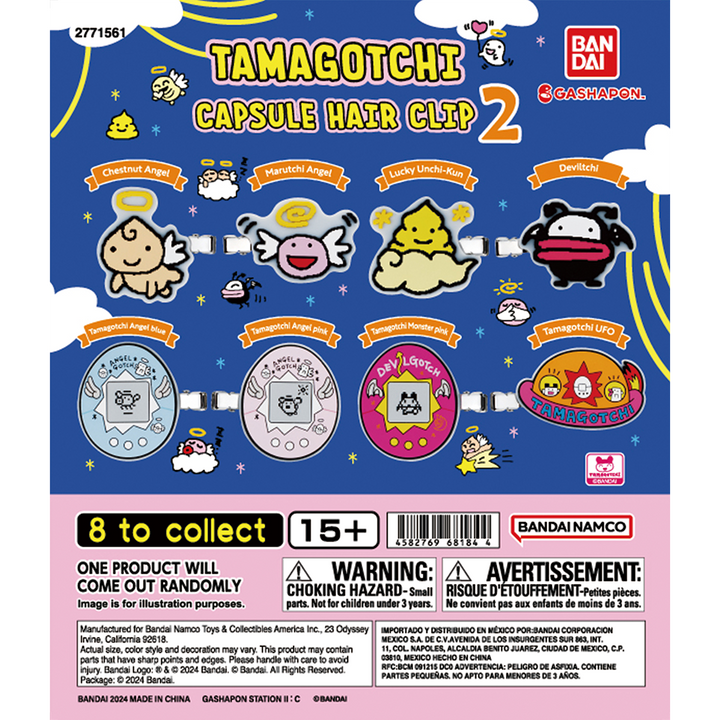 TAMAGOTCHI CAPSULE HAIR CLIP 2