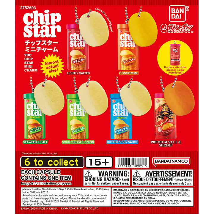 YBC CHIP STAR MINI CHARM