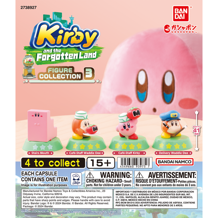 KIRBY AND THE FORGOTTEN LAND FIGURE COLLECTION３