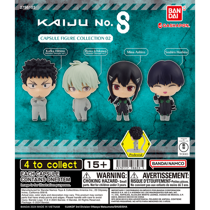 KAIJU NO. EIGHT CAPSULE FIGURE COLLECTION 02