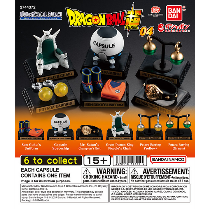 DRAGON BALL SUPER GASHAPON! COLLECTION 04