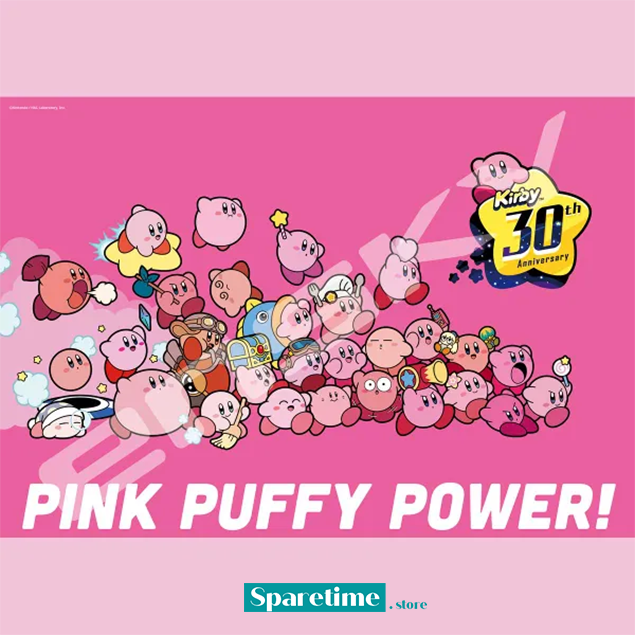 Kirby 30th Anniversary "PINK PUFFY POWER!" 1000P Jigsaw Puzzle (1000T-318) "Kirby", Ensky Puzzle