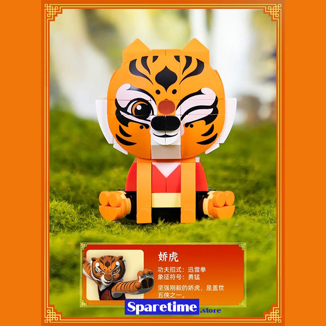 Kung Fu Panda 虎妞 Tigress Brick Character