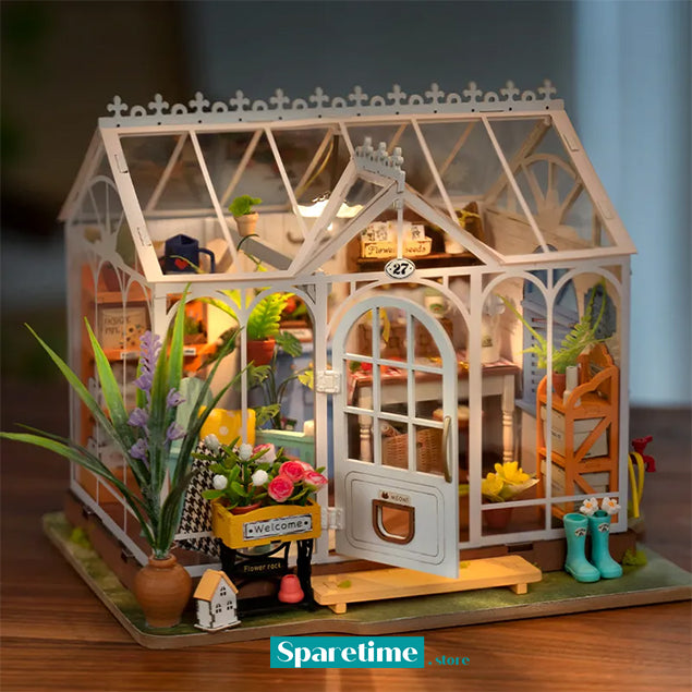 Miniature Dollhouse - Cathy's Flower House DG104 Rolife DIY