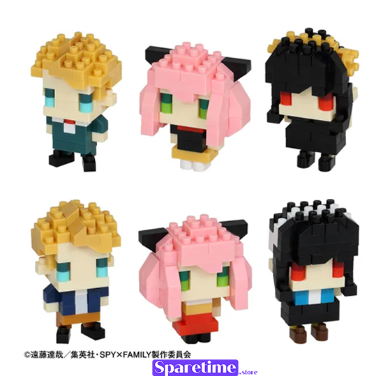 SPY×FAMILY Assortment 1 (Blind Box) "SPY×FAMILY", Nanoblock mininano Series