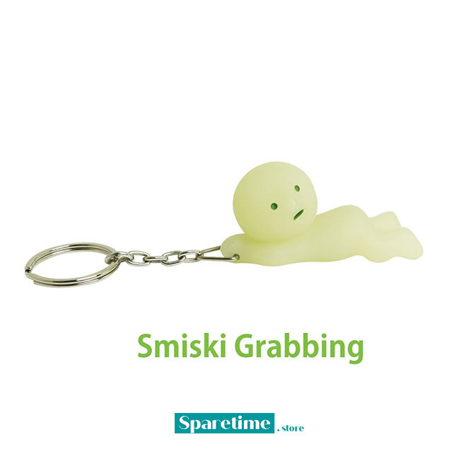 Smiski Key Chain Grabbing