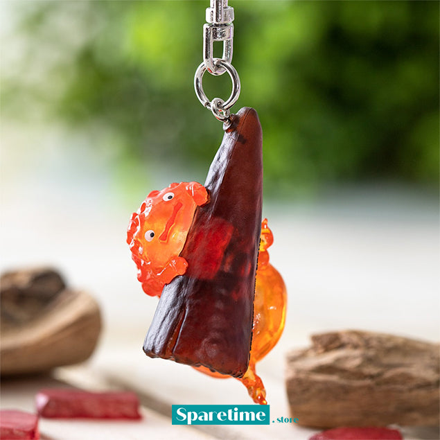 Howl's Moving Castle - Hanging Calcifer Keychain