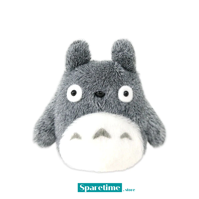 Fluffy Big Totoro -grey - 5.5" "My Neighbor Totoro", Studio Ghibli Plush