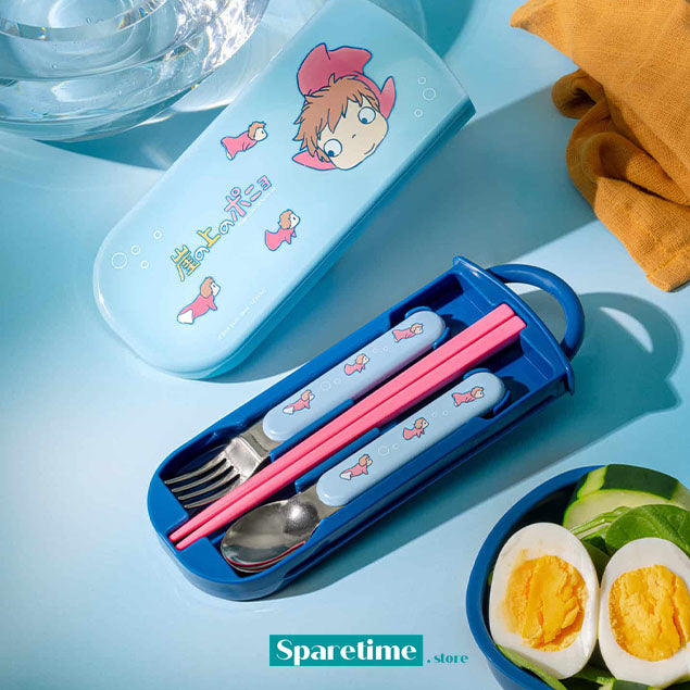Ponyo Utensil Set (Ponyo and Ponyo’s sisters)